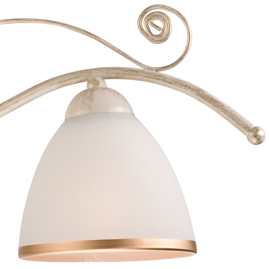 Brilagi - LED lestenec na verigi ANTICO 3xE27/60W/230V 3000K bela patina