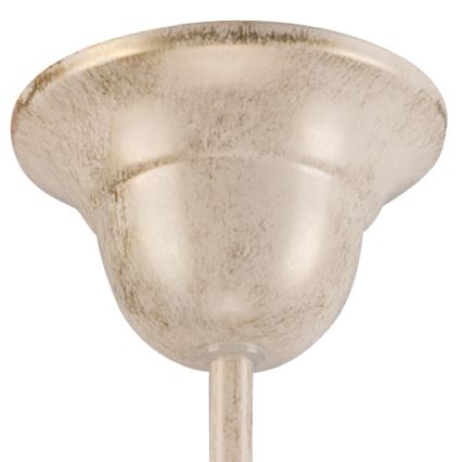 Brilagi - LED lestenec na verigi ANTICO 3xE27/60W/230V 3000K bela patina