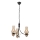 Brilagi - LED Lestenec na verigi COTTAGE 3xE14/40W/230V bukev/rjava