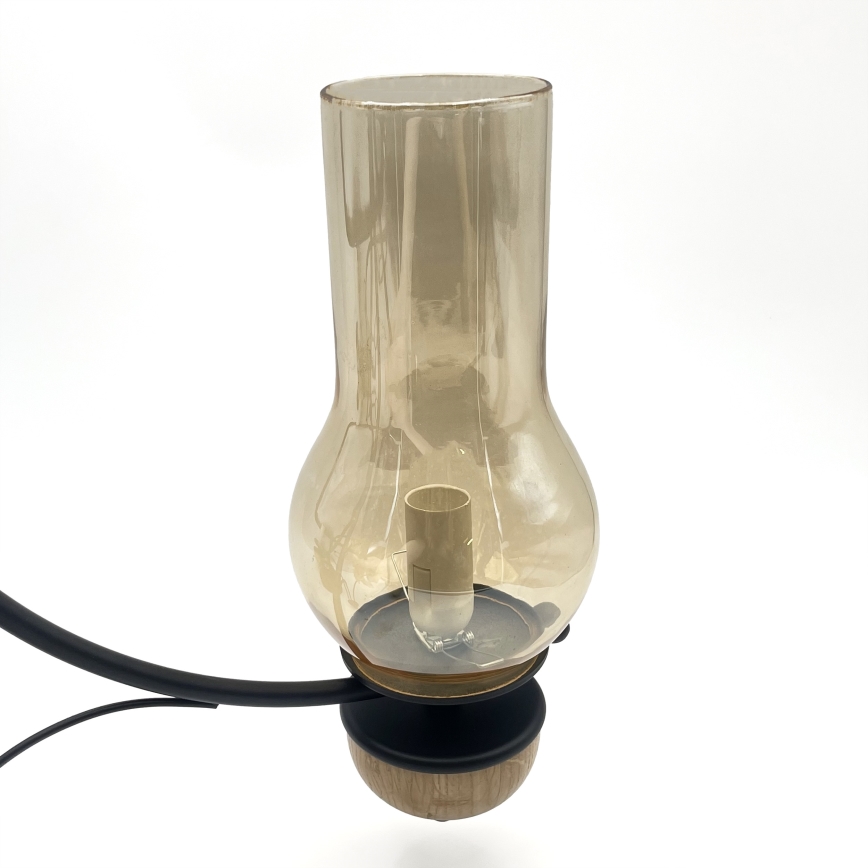 Brilagi - LED Lestenec na verigi COTTAGE 3xE14/40W/230V bukev/rjava