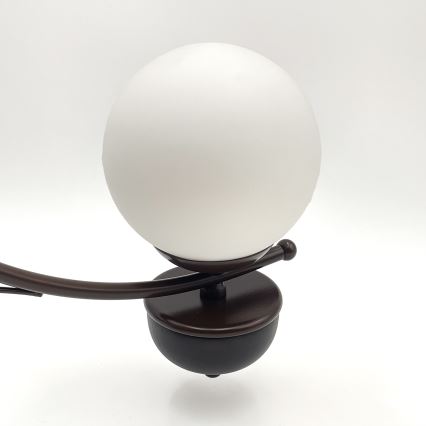 Brilagi - LED Lestenec na verigi COTTAGE 3xG9/40W/230V hrast/bela