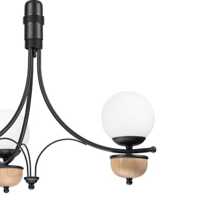 Brilagi - LED lestenec na verigi COTTAGE 3xG9/40W/230V hrast/bela