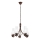 Brilagi - LED Lestenec na verigi COTTAGE 5xE14/40W/230V hrast/bela