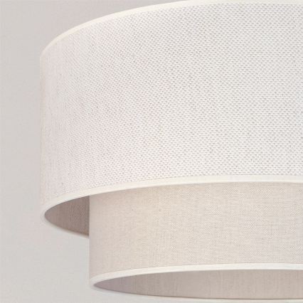 Brilagi - LED lestenec na vrvi BOHO ECO 1xE27/10W/230V premer 40 cm krem