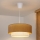 Brilagi - LED lestenec na vrvi BOHO ECO 1xE27/10W/230V Ø 40 cm bež/krem