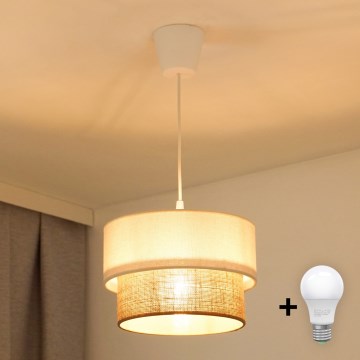 Brilagi - LED Lestenec na vrvici BOHO STYLE 1xE27/15W/230V pr. 25 cm