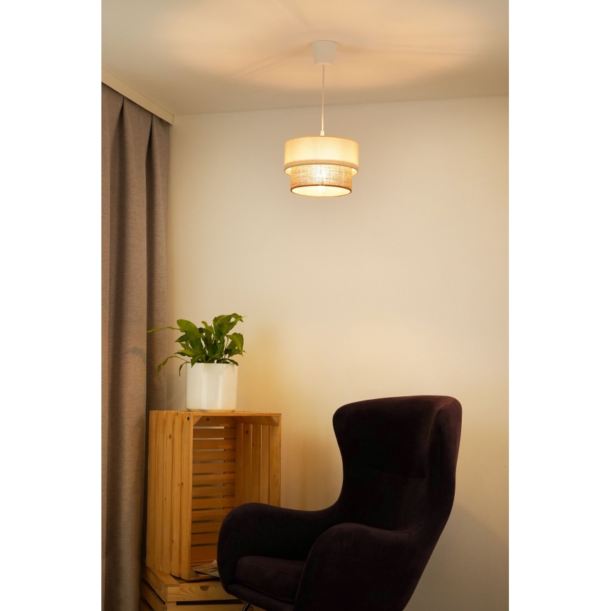 Brilagi - LED Lestenec na vrvici BOHO STYLE 1xE27/15W/230V pr. 25 cm