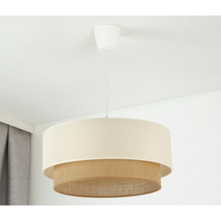 Brilagi - LED Lestenec na vrvici BOHO STYLE 1xE27/15W/230V pr. 40 cm