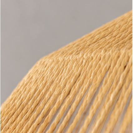 Brilagi - LED lestenec na vrvici CERIA BOHO 1xE27/40W/230V premer 50 cm rjave barve