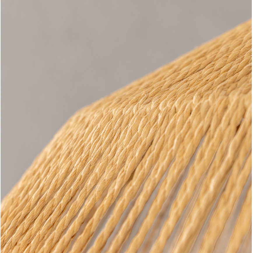 Brilagi - LED lestenec na vrvici CERIA BOHO 1xE27/40W/230V premer 50 cm rjave barve