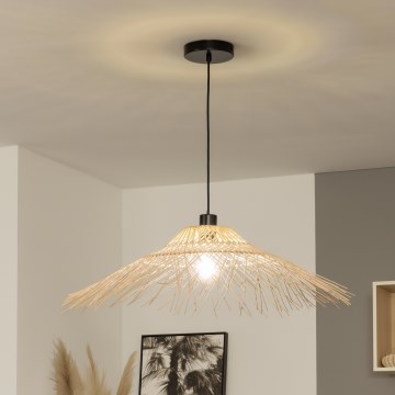 Brilagi - LED lestenec na vrvici CERIA BOHO 1xE27/40W/230V premer 70 cm bambus