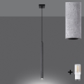 Brilagi - LED Lestenec na vrvici DRIFA 1xG9/4W/230V beton