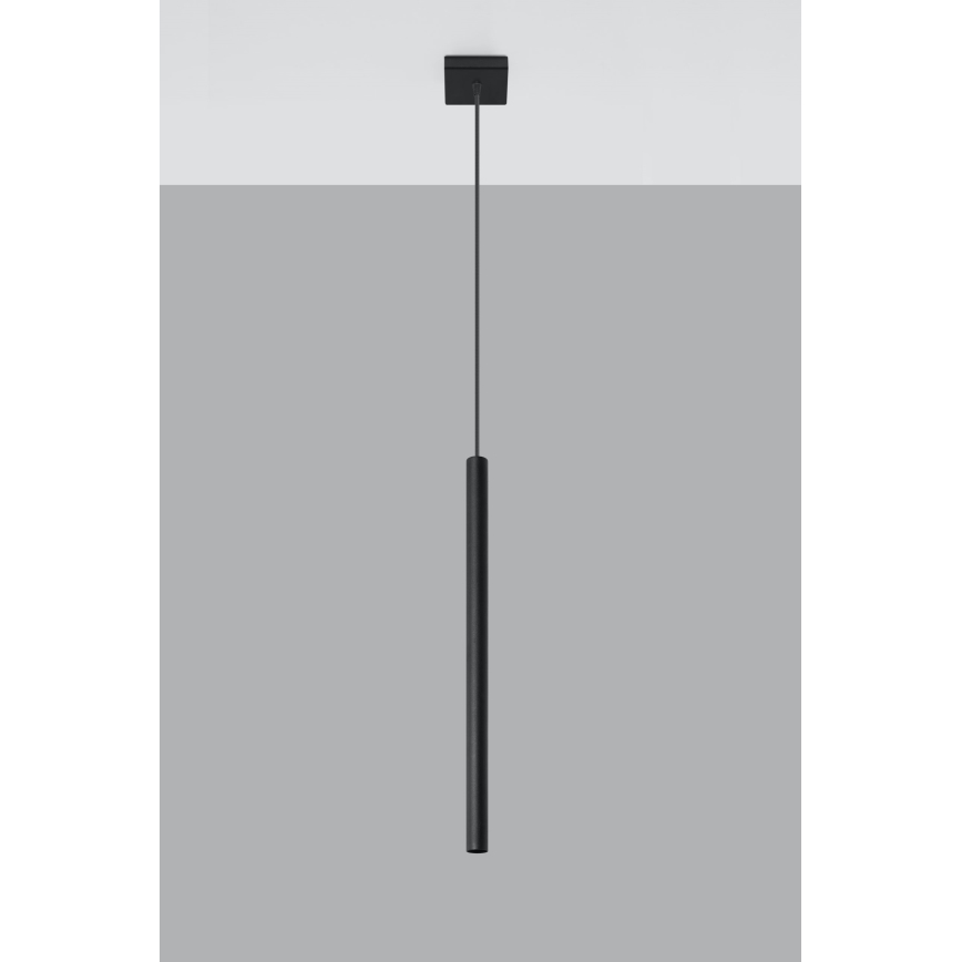 Brilagi -  LED Lestenec na vrvici DRIFA 1xG9/4W/230V črna