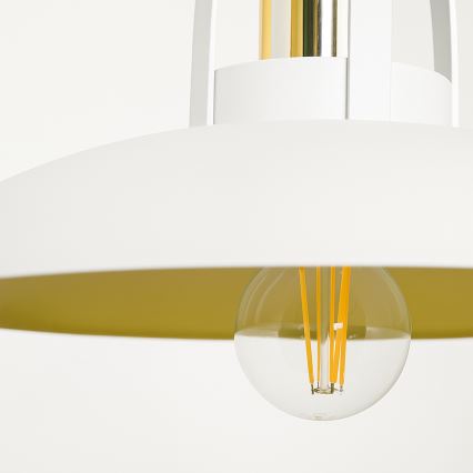 Brilagi - LED Lestenec na vrvici FLAMENGO 1xE27/60W/230V bela