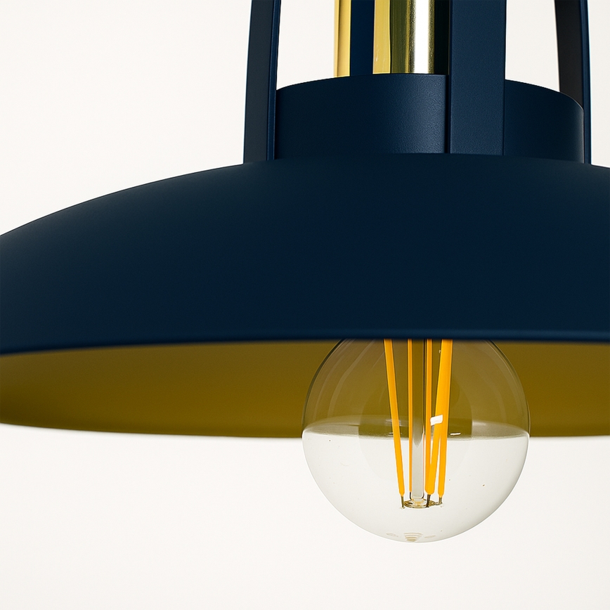 Brilagi - LED Lestenec na vrvici FLAMENGO 1xE27/60W/230V modra