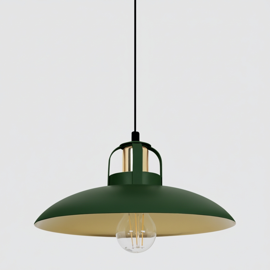 Brilagi - LED Lestenec na vrvici FLAMENGO 1xE27/60W/230V zelena