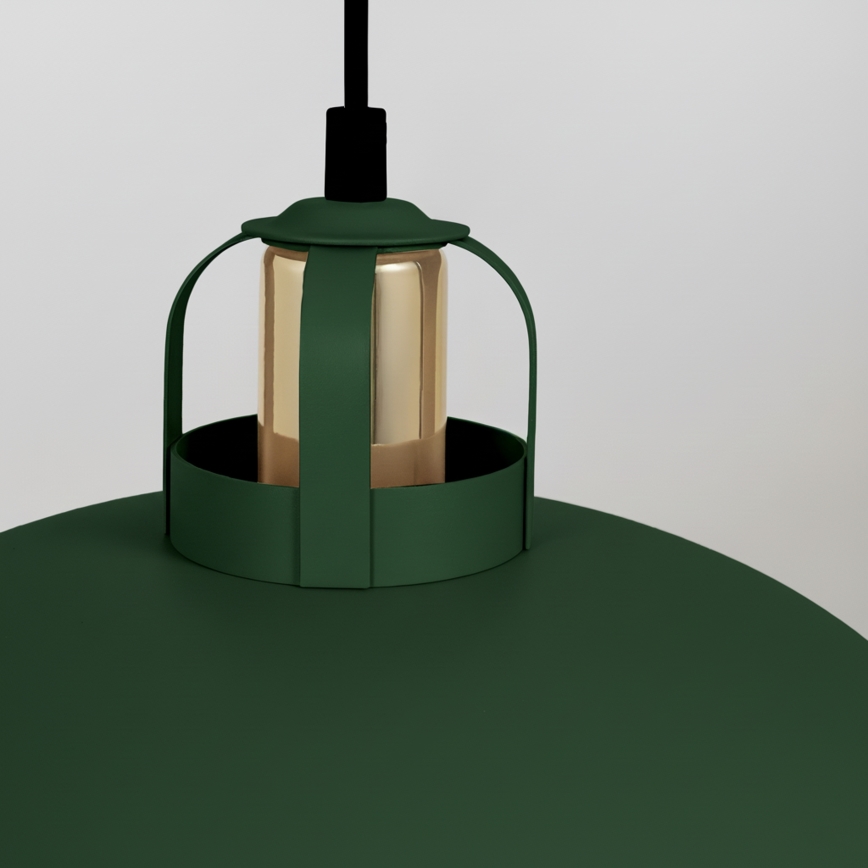 Brilagi - LED Lestenec na vrvici FLAMENGO 1xE27/60W/230V zelena