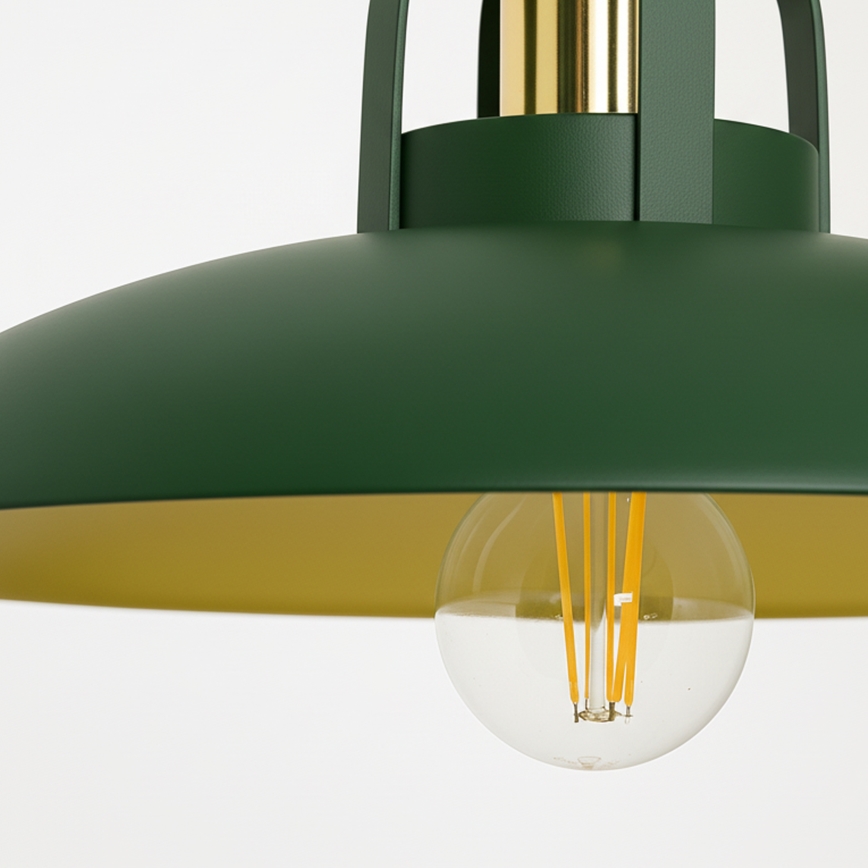 Brilagi - LED Lestenec na vrvici FLAMENGO 1xE27/60W/230V zelena