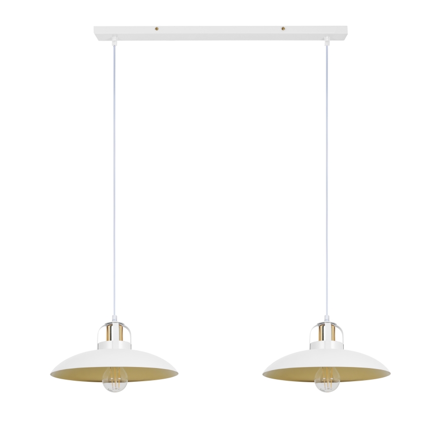 Brilagi - LED Lestenec na vrvici FLAMENGO 2xE27/60W/230V bela