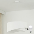 Brilagi - LED Lestenec na vrvici LYRA 1xE27/15W/230V bela