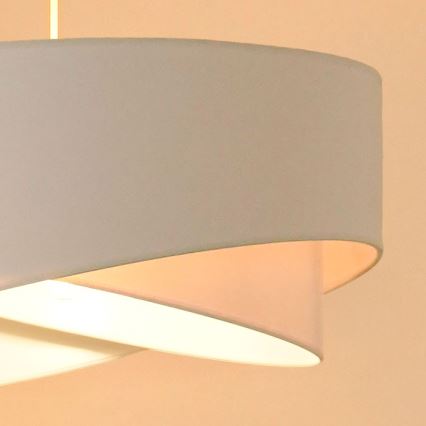 Brilagi - LED Lestenec na vrvici LYRA 1xE27/15W/230V bela