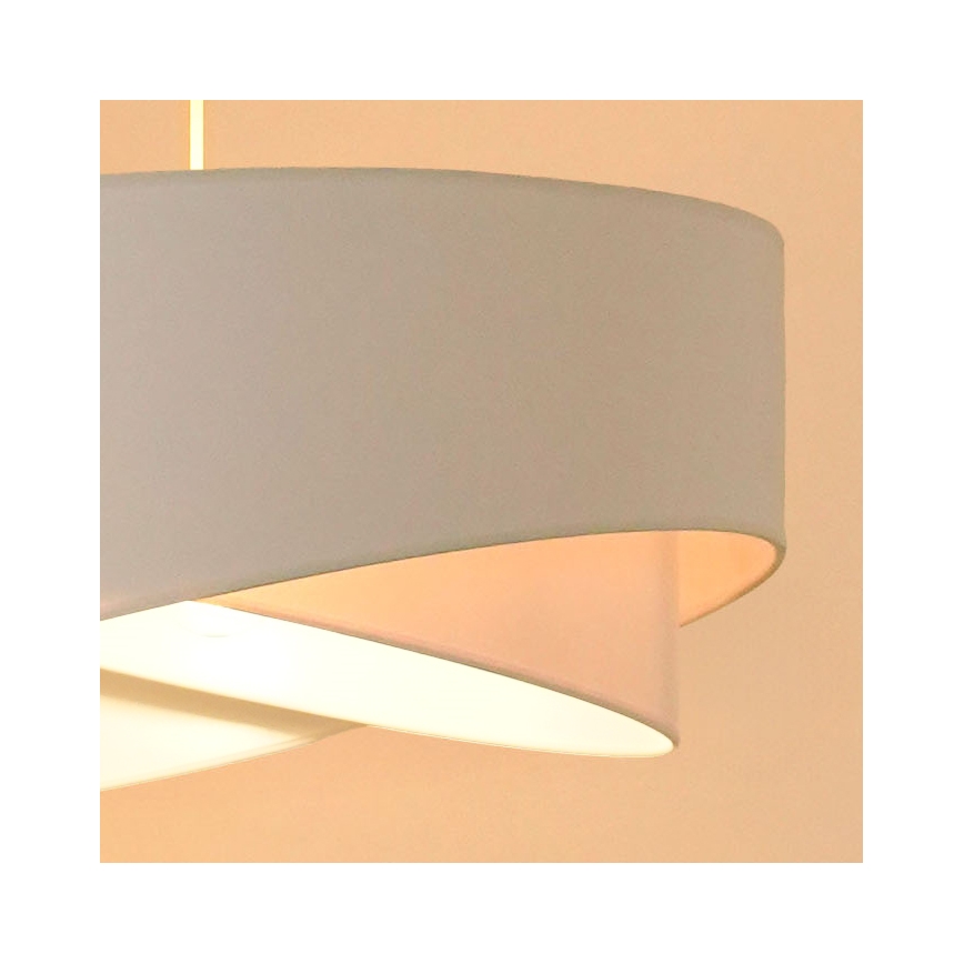 Brilagi - LED Lestenec na vrvici LYRA 1xE27/15W/230V bela