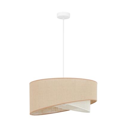 Brilagi - LED Lestenec na vrvici LYRA 1xE27/15W/230V bež/krem barva