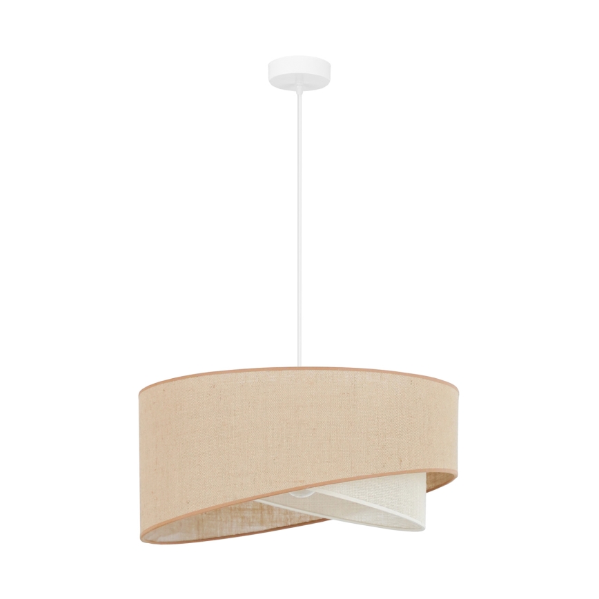 Brilagi - LED Lestenec na vrvici LYRA 1xE27/15W/230V bež/krem barva
