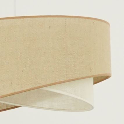 Brilagi - LED Lestenec na vrvici LYRA 1xE27/15W/230V bež/krem barva