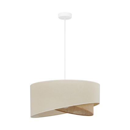 Brilagi - LED Lestenec na vrvici LYRA 1xE27/15W/230V krem barva/bež