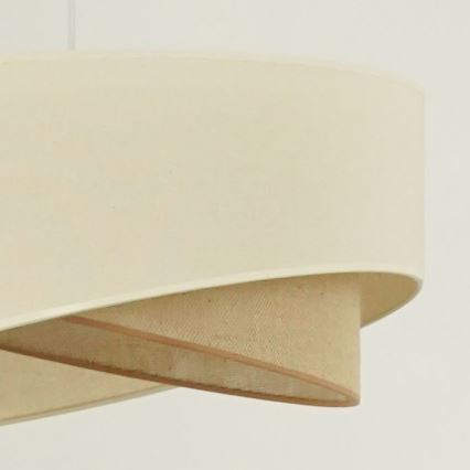 Brilagi - LED Lestenec na vrvici LYRA 1xE27/15W/230V krem barva/bež