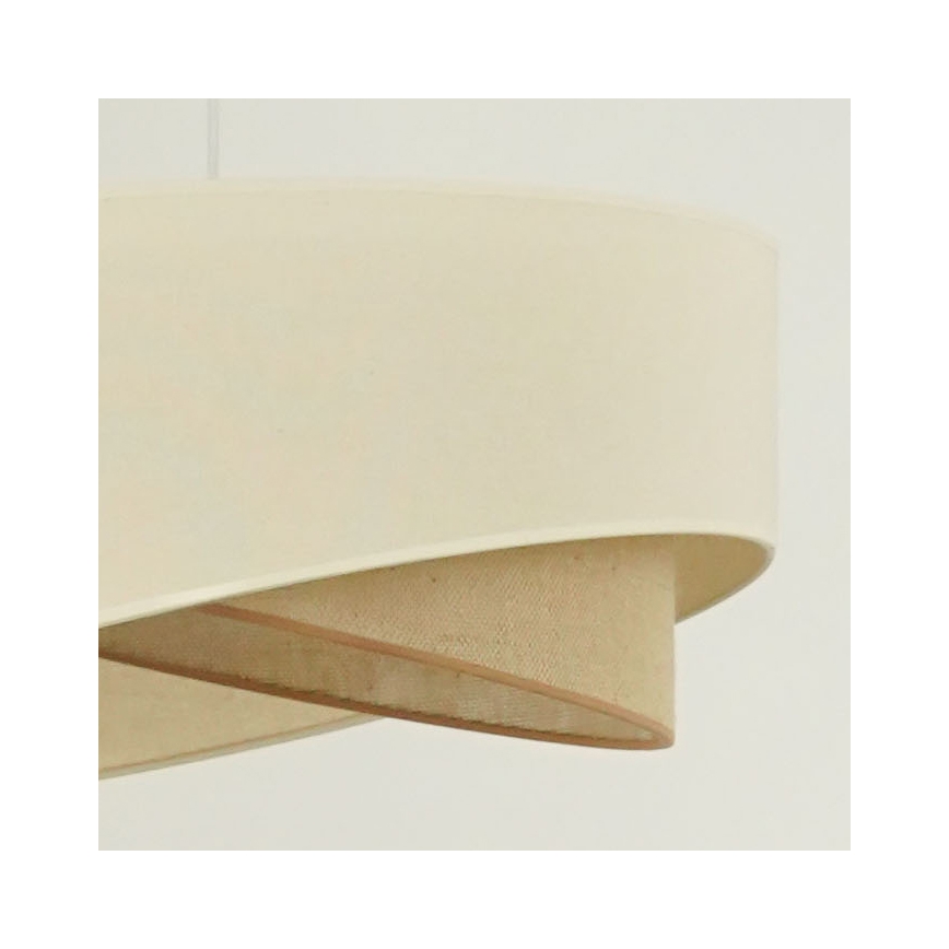 Brilagi - LED Lestenec na vrvici LYRA 1xE27/15W/230V krem barva/bež