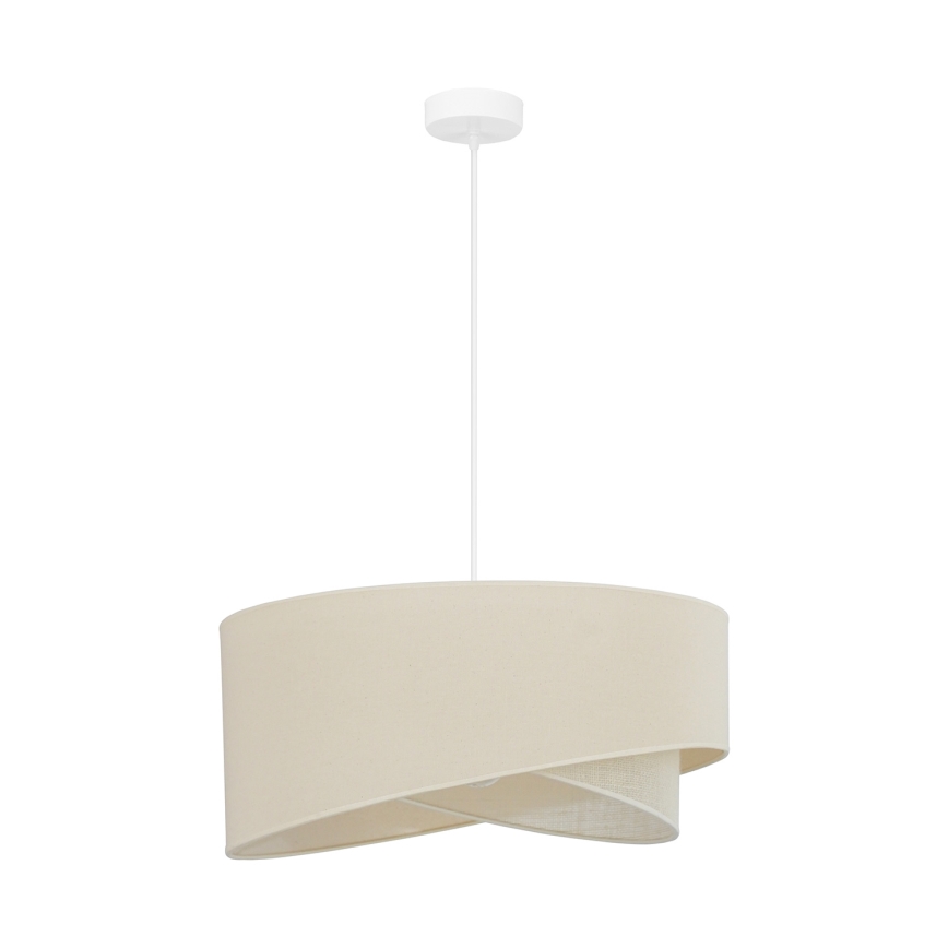 Brilagi - LED Lestenec na vrvici LYRA 1xE27/15W/230V krem barva