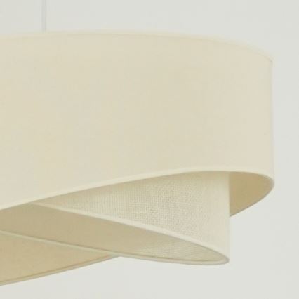 Brilagi - LED Lestenec na vrvici LYRA 1xE27/15W/230V krem barva