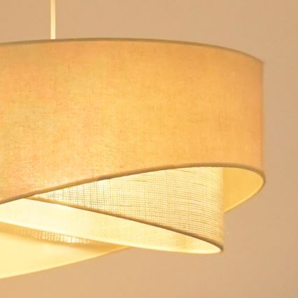 Brilagi - LED Lestenec na vrvici LYRA 1xE27/15W/230V krem barva