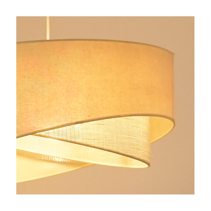 Brilagi - LED Lestenec na vrvici LYRA 1xE27/15W/230V krem barva