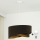 Brilagi - LED Lestenec na vrvici LYRA 1xE27/15W/230V temno rjava/zlata