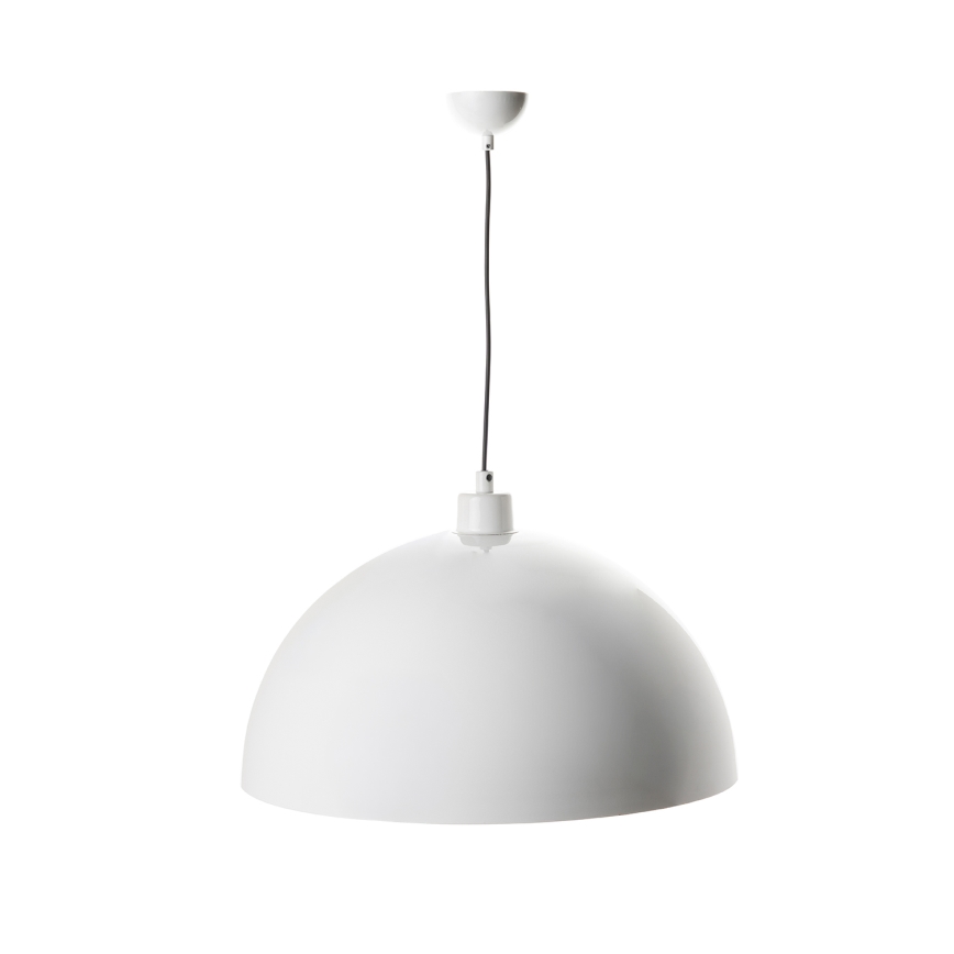 Brilagi - LED lestenec na vrvici METALO 1xE27/40W/230V, premer 60 cm, bela/medena