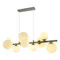 Brilagi - LED Lestenec na vrvici MILLA 10xG9/3W/230V sijajni krom/bela