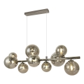 Brilagi - LED Lestenec na vrvici MILLA 10xG9/3W/230V sijajni krom/dimna