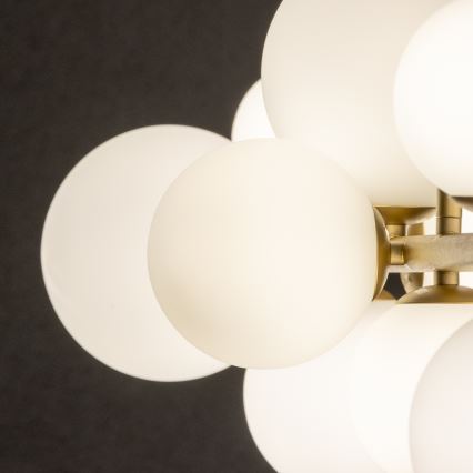 Brilagi - LED Lestenec na vrvici MILLA 10xG9/3W/230V zlata/bela