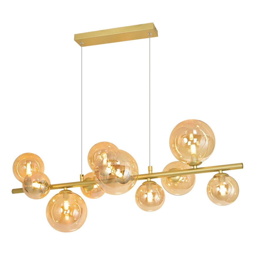 Brilagi - LED Lestenec na vrvici MILLA 10xG9/3W/230V zlata