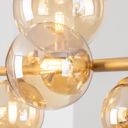 Brilagi - LED Lestenec na vrvici MILLA 10xG9/3W/230V zlata