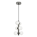 Brilagi - LED Lestenec na vrvici MILLA 6xG9/3W/230V sijajni krom/bela