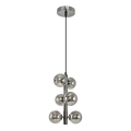 Brilagi - LED Lestenec na vrvici MILLA 6xG9/3W/230V sijajni krom/dimna