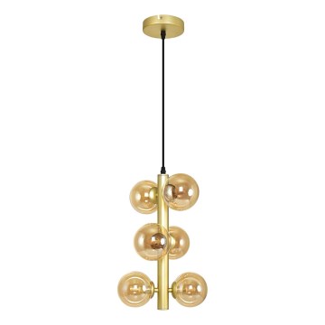 Brilagi - LED Lestenec na vrvici MILLA 6xG9/3W/230V zlata