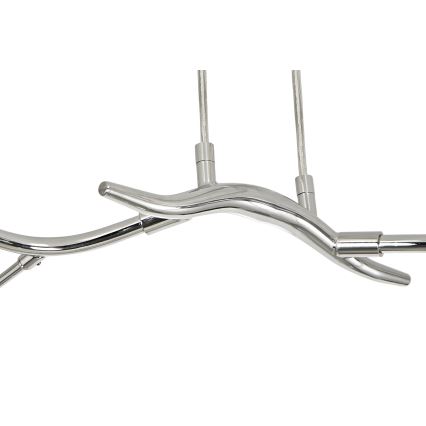 Brilagi - LED Lestenec na vrvici MISTEL 6xG9/3W/230V sijajni krom/dimna