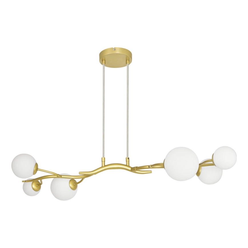 Brilagi - LED Lestenec na vrvici MISTEL 6xG9/3W/230V zlata/bela