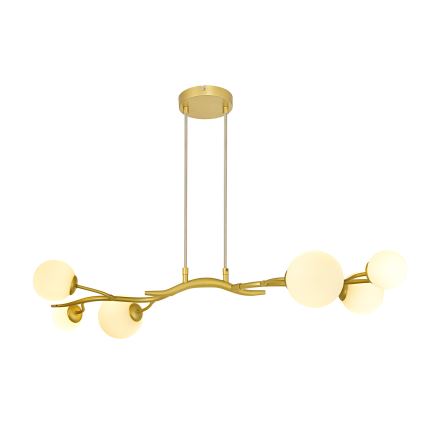Brilagi - LED Lestenec na vrvici MISTEL 6xG9/3W/230V zlata/bela