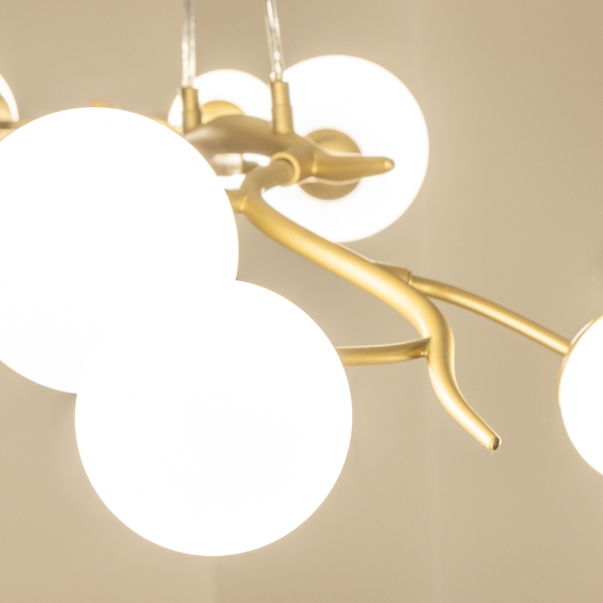 Brilagi - LED Lestenec na vrvici MISTEL 6xG9/3W/230V zlata/bela